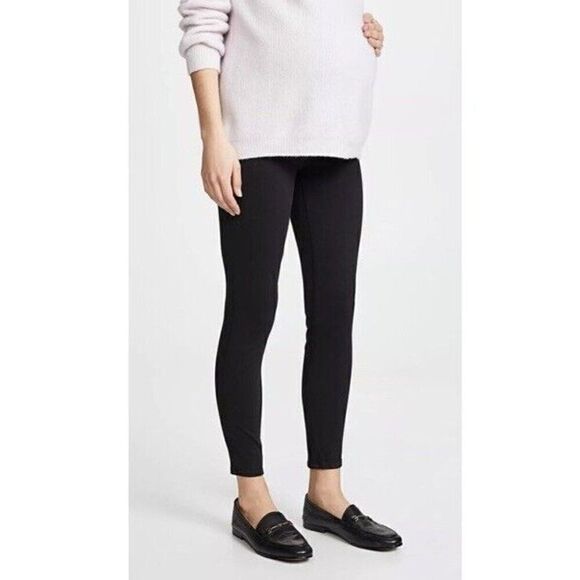 Spanx Pants Womens S Black Pull On Mama Ankle Jean-Ish 20154R Maternity. Gg - Picture 3 of 14
